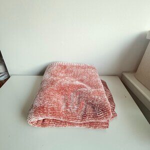 West Elm Chenille Throw Blanket